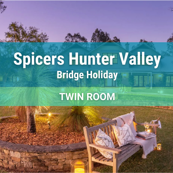 Hunter Valley 2024 Holiday Twin Room Joan Butts Bridge