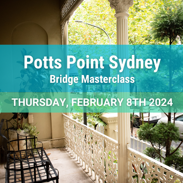 Potts Point February 2024 Masterclass
